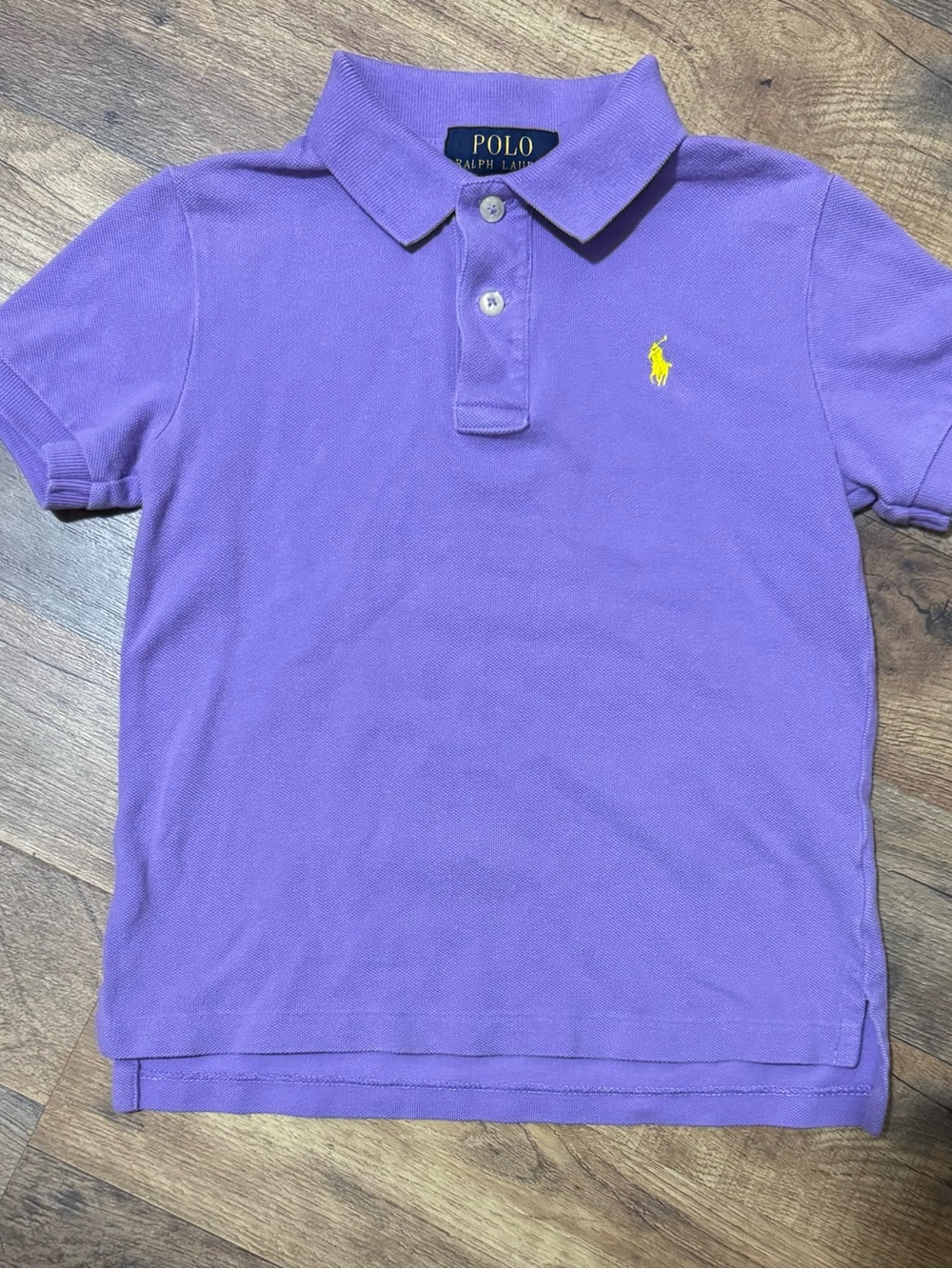 Polo Ralph Lauren Purple Polo Shirt Size 6